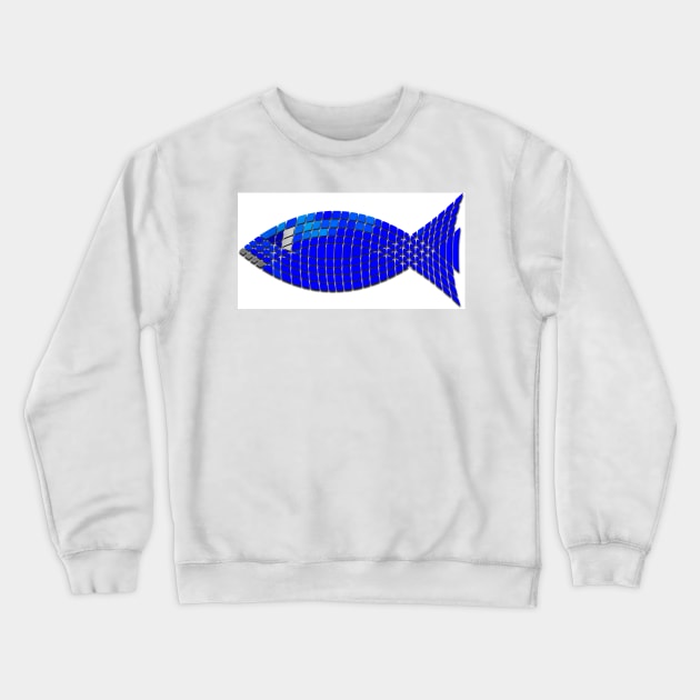 fish legend Crewneck Sweatshirt by Ahmed ALaa